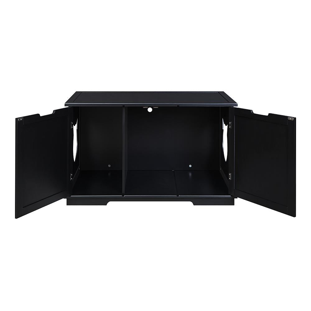 Bench Litter Box Enclosure