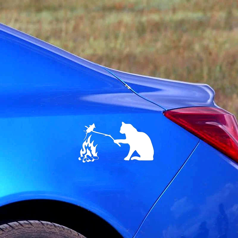 Cool Cat Vinyl Car Sticker