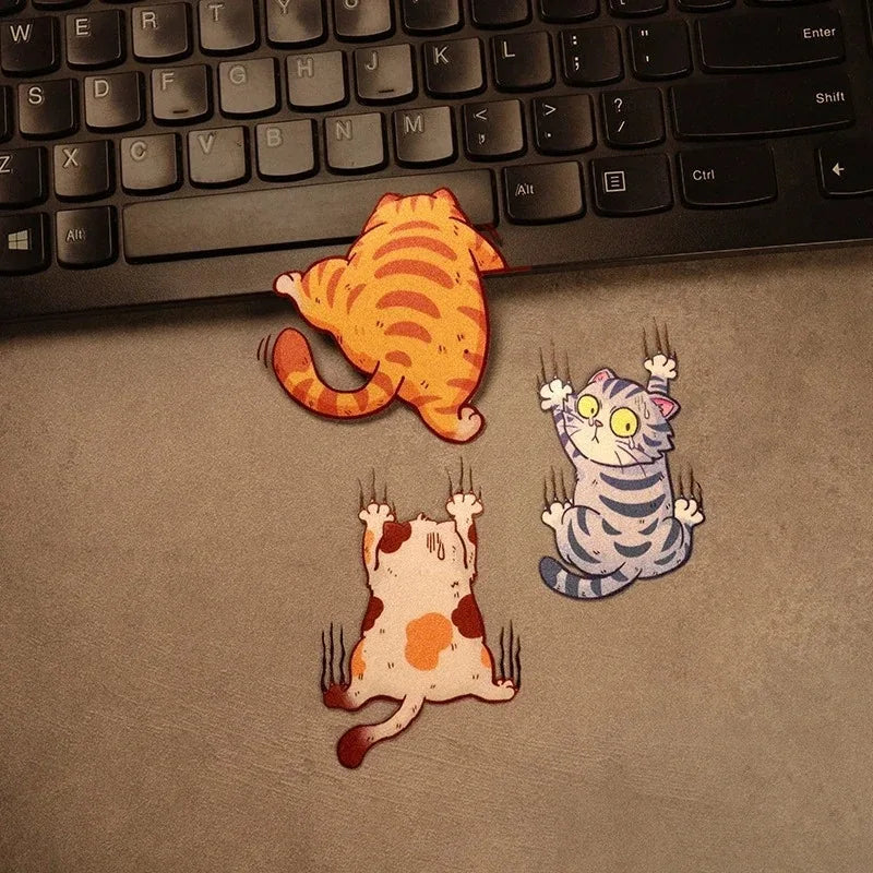 Three Cats Funny Car Sticker