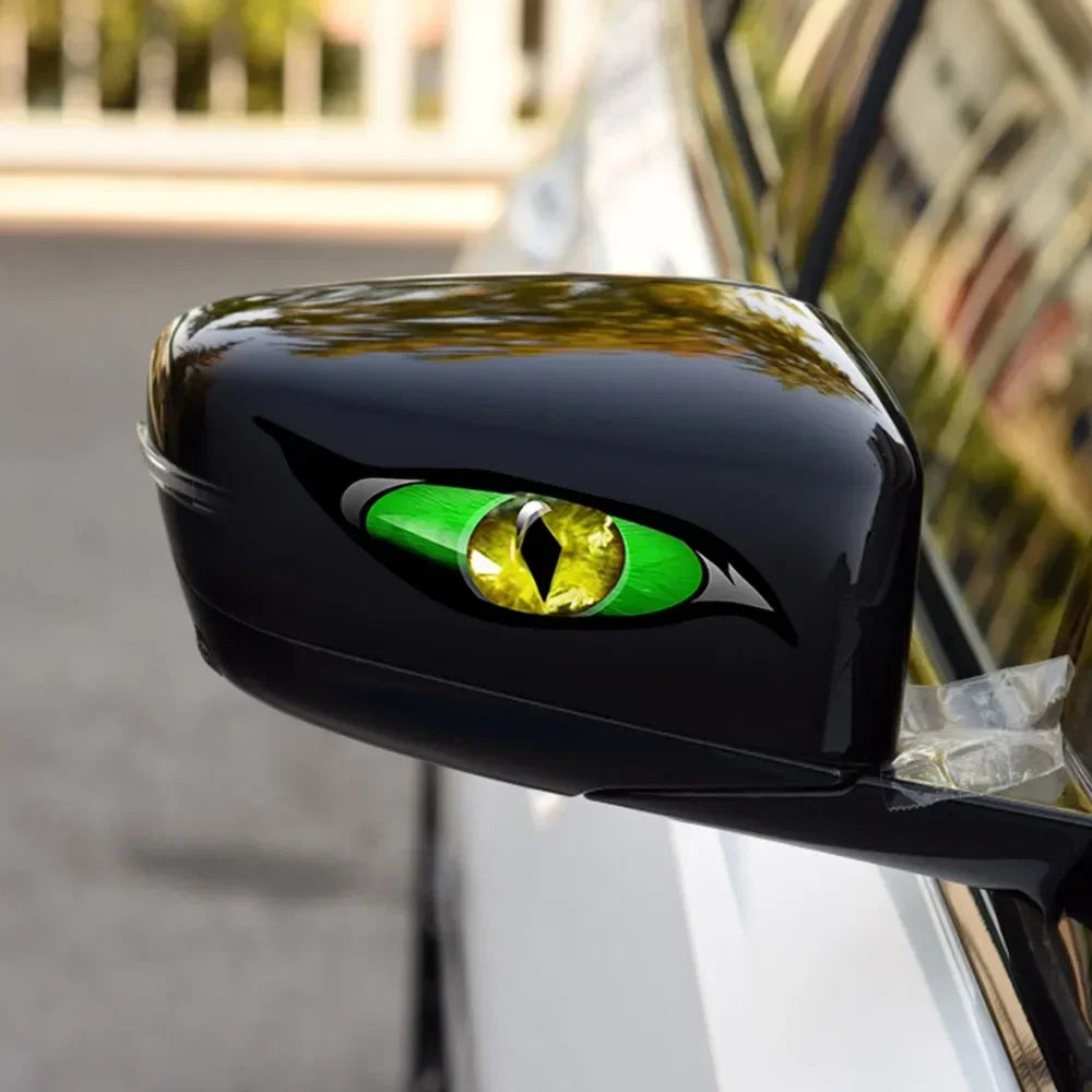 Motorcycle 3D Stereo Reflective Cat Eyes Sticker