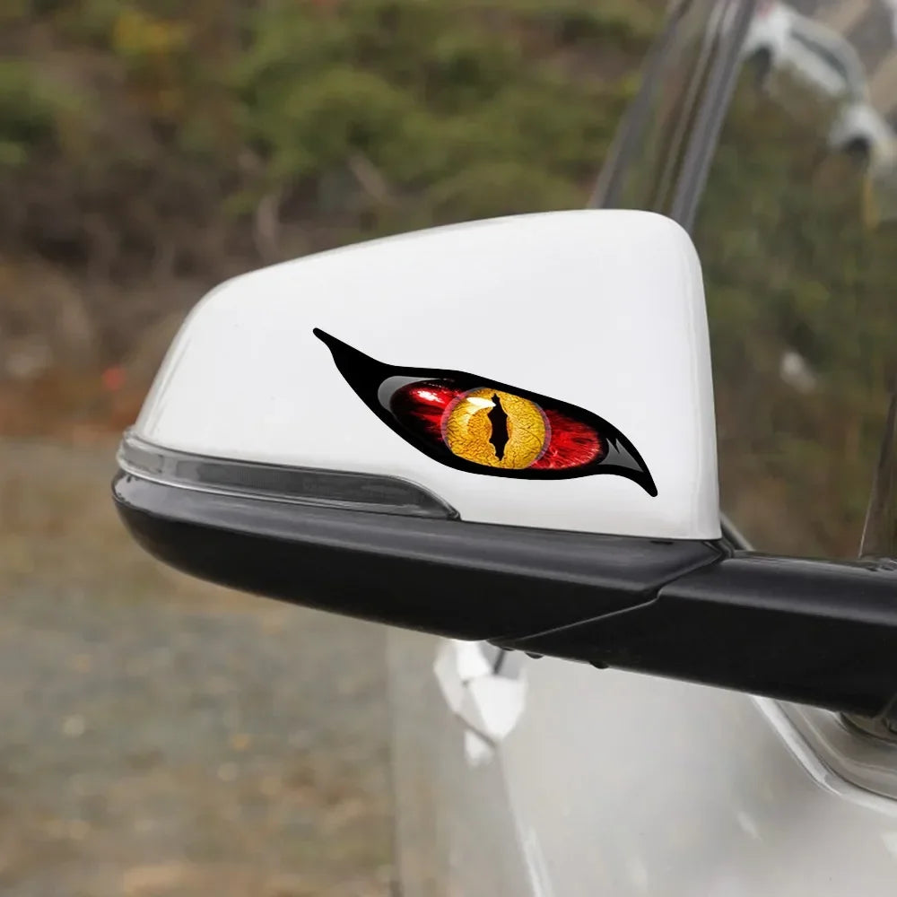 Motorcycle 3D Stereo Reflective Cat Eyes Sticker