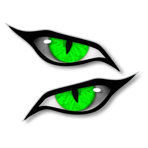 Motorcycle 3D Stereo Reflective Cat Eyes Sticker
